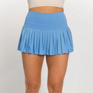 Blue gold hinge skirt, xs